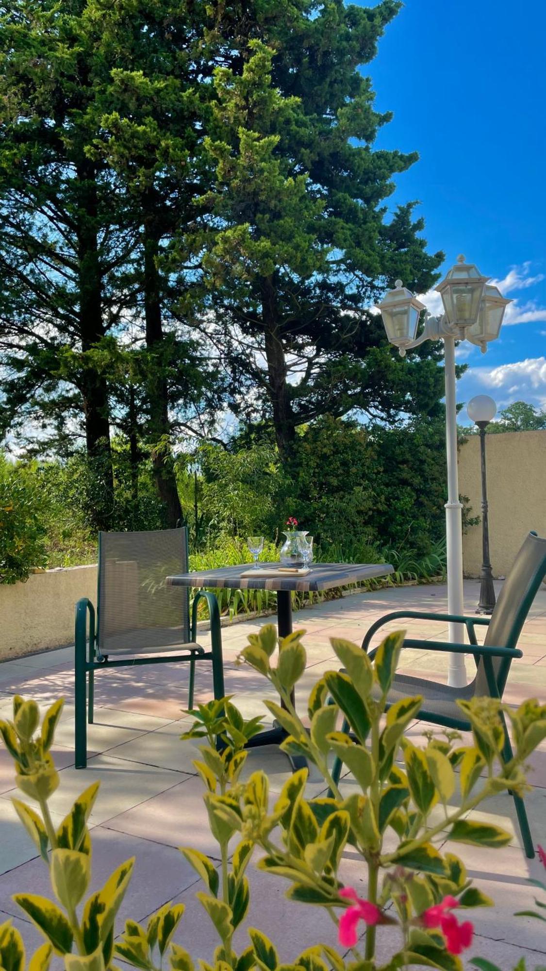 Pavillon De L'Etang Apartment Chateauneuf-du-Rhone Bagian luar foto